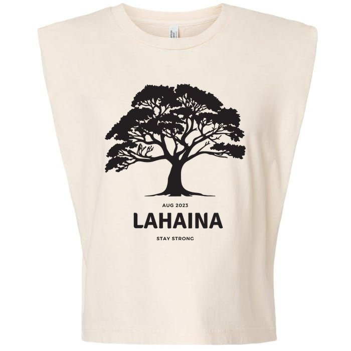 Lahaina Support Maui Strong Garment-Dyed Women's Muscle Tee
