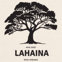Lahaina Support Maui Strong Garment-Dyed Women's Muscle Tee