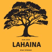 Lahaina Support Maui Strong Pom Pom 12in Knit Beanie