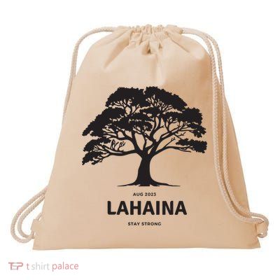 Lahaina Support Maui Strong Drawstring Bag