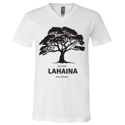 Lahaina Support Maui Strong V-Neck T-Shirt