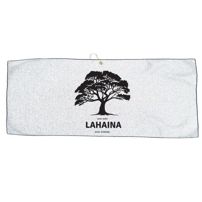 Lahaina Support Maui Strong Large Microfiber Waffle Golf Towel
