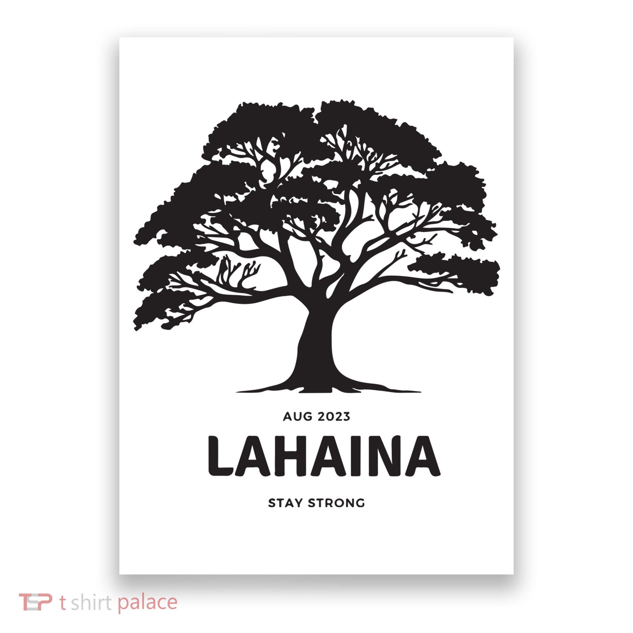 Lahaina Support Maui Strong Poster