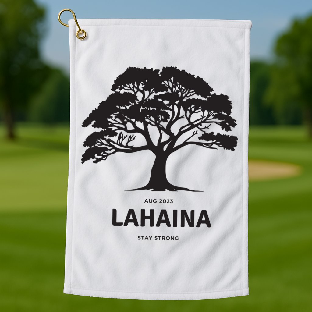 Lahaina Support Maui Strong Golf Towel