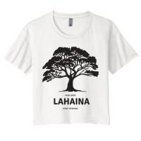Lahaina Support Maui Strong Crop Top