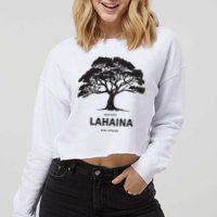 Lahaina Support Maui Strong Cropped Pullover Crew