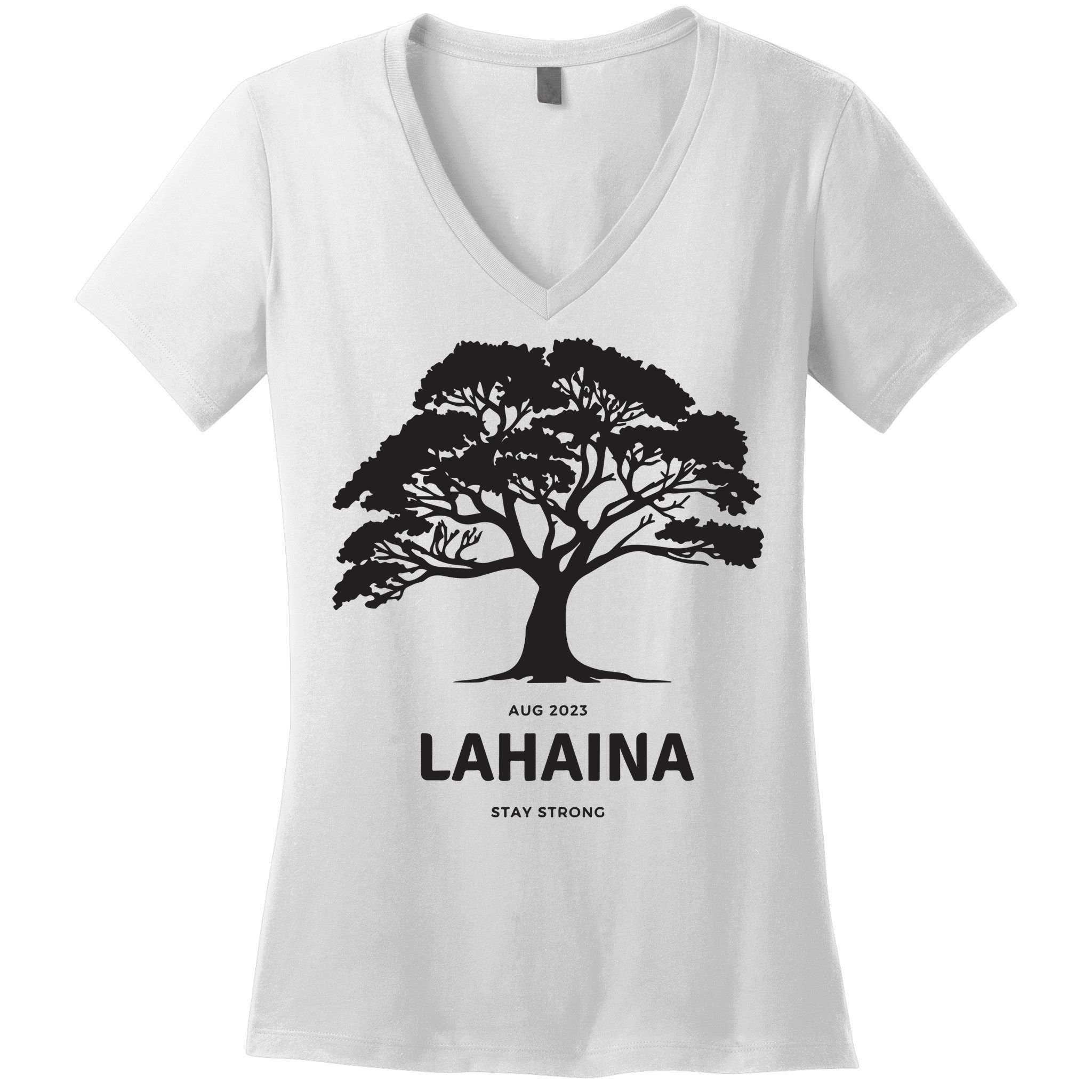 Lahaina Support Maui Strong Women's V-Neck T-Shirt
