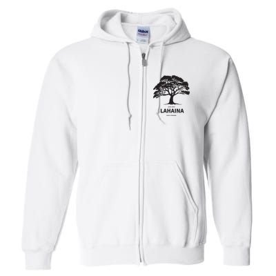 Lahaina Support Maui Strong Full Zip Hoodie