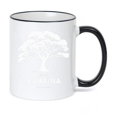 Lahaina Support Maui Strong Hawaii 11oz Black Color Changing Mug