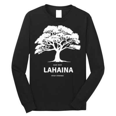 Lahaina Support Maui Strong Hawaii Long Sleeve Shirt