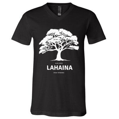 Lahaina Support Maui Strong Hawaii V-Neck T-Shirt