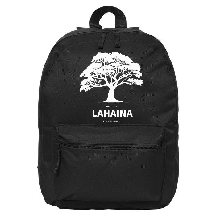 Lahaina Support Maui Strong Hawaii 16 in Basic Backpack