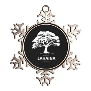 Lahaina Support Maui Strong Hawaii Metallic Star Ornament