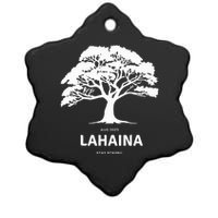 Lahaina Support Maui Strong Hawaii Ceramic Star Ornament