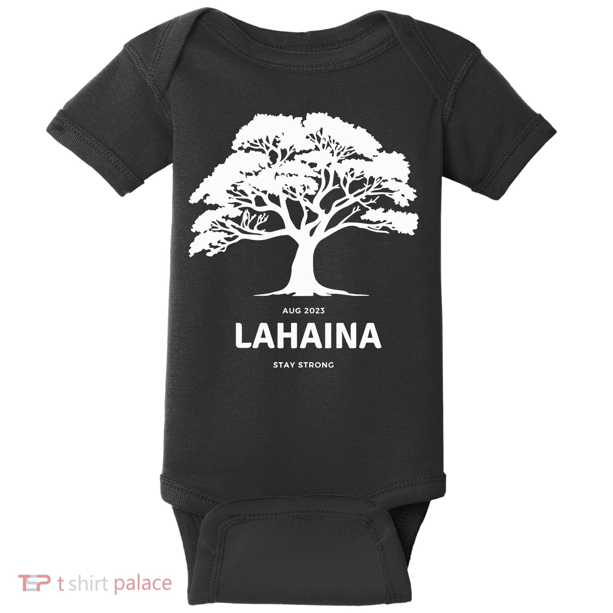 Lahaina Support Maui Strong Hawaii Baby Bodysuit