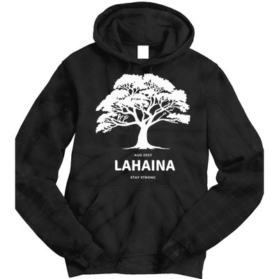 Lahaina Support Maui Strong Hawaii Tie Dye Hoodie