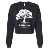 Lahaina Support Maui Strong Hawaii Cropped Pullover Crew