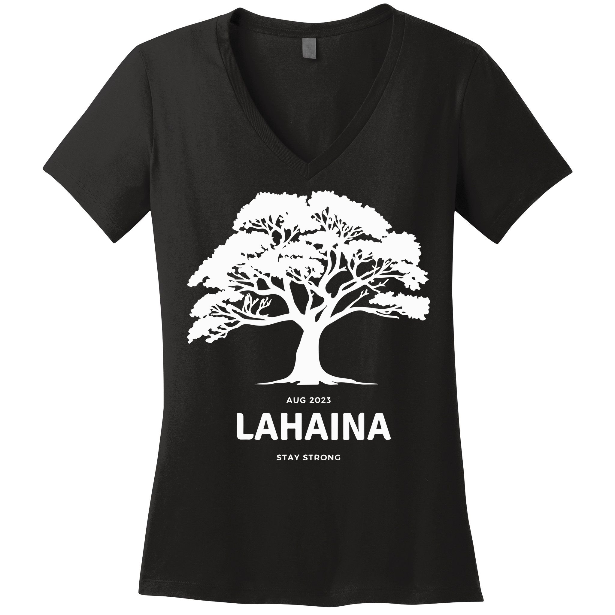 Lahaina Support Maui Strong Hawaii Women's V-Neck T-Shirt