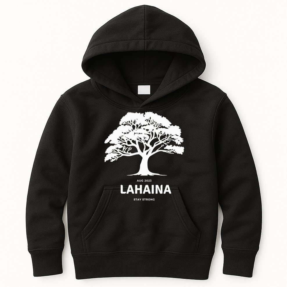 Lahaina Support Maui Strong Hawaii Kids Hoodie