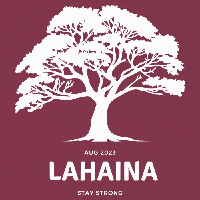 Lahaina Support Maui Strong Hawaii 16oz Travel Tumbler