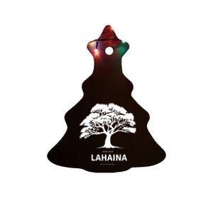 Lahaina Support Maui Strong Hawaii Ceramic Tree Ornament