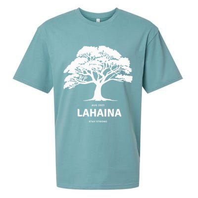 Lahaina Support Maui Strong Hawaii Sueded Cloud Jersey T-Shirt