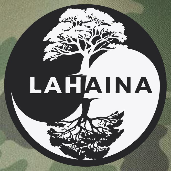 Lahaina Support Maui Strong Lahaina Banyan Tree In A Yin Yang Legacy Tie Dye Trucker Hat