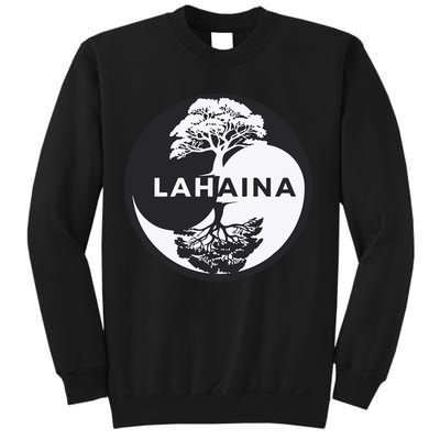 Lahaina Support Maui Strong Lahaina Banyan Tree In A Yin Yang Sweatshirt