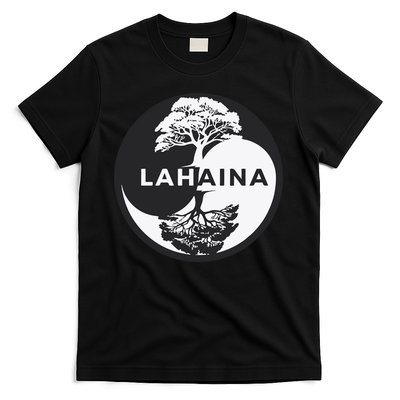 Lahaina Support Maui Strong Lahaina Banyan Tree In A Yin Yang T-Shirt