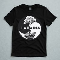 Lahaina Support Maui Strong Lahaina Banyan Tree In A Yin Yang T-Shirt