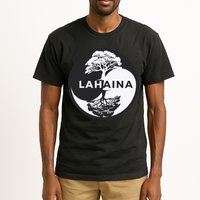 Lahaina Support Maui Strong Lahaina Banyan Tree In A Yin Yang Tall T-Shirt