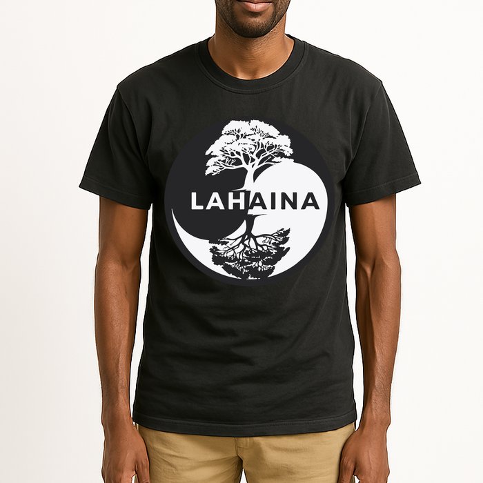 Lahaina Support Maui Strong Lahaina Banyan Tree In A Yin Yang Tall T-Shirt