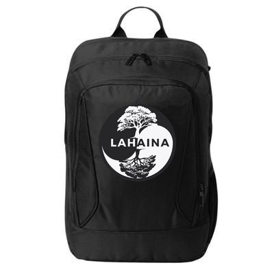 Lahaina Support Maui Strong Lahaina Banyan Tree In A Yin Yang City Backpack
