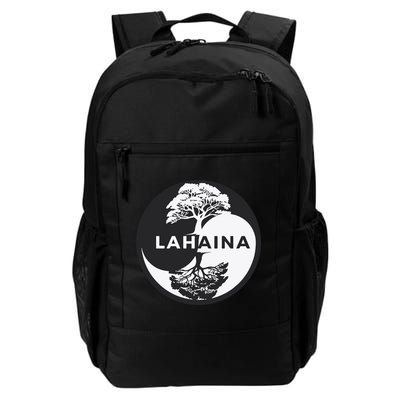 Lahaina Support Maui Strong Lahaina Banyan Tree In A Yin Yang Backpack