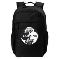 Lahaina Support Maui Strong Lahaina Banyan Tree In A Yin Yang Backpack