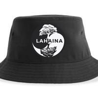 Lahaina Support Maui Strong Lahaina Banyan Tree In A Yin Yang Sustainable Bucket Hat