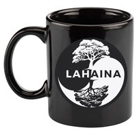 Lahaina Support Maui Strong Lahaina Banyan Tree In A Yin Yang 11oz C Handle Ceramic Mug
