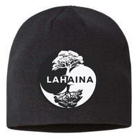 Lahaina Support Maui Strong Lahaina Banyan Tree In A Yin Yang Sustainable Beanie