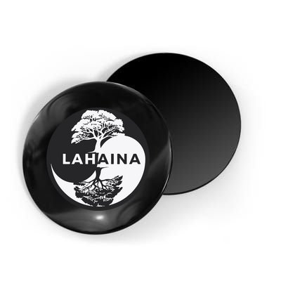 Lahaina Support Maui Strong Lahaina Banyan Tree In A Yin Yang Magnet