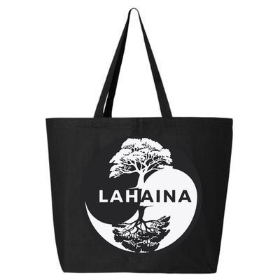 Lahaina Support Maui Strong Lahaina Banyan Tree In A Yin Yang 25L Jumbo Tote