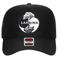 Lahaina Support Maui Strong Lahaina Banyan Tree In A Yin Yang Trucker Hat