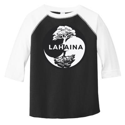 Lahaina Support Maui Strong Lahaina Banyan Tree In A Yin Yang Toddler Fine Jersey T-Shirt