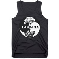 Lahaina Support Maui Strong Lahaina Banyan Tree In A Yin Yang Tank Top