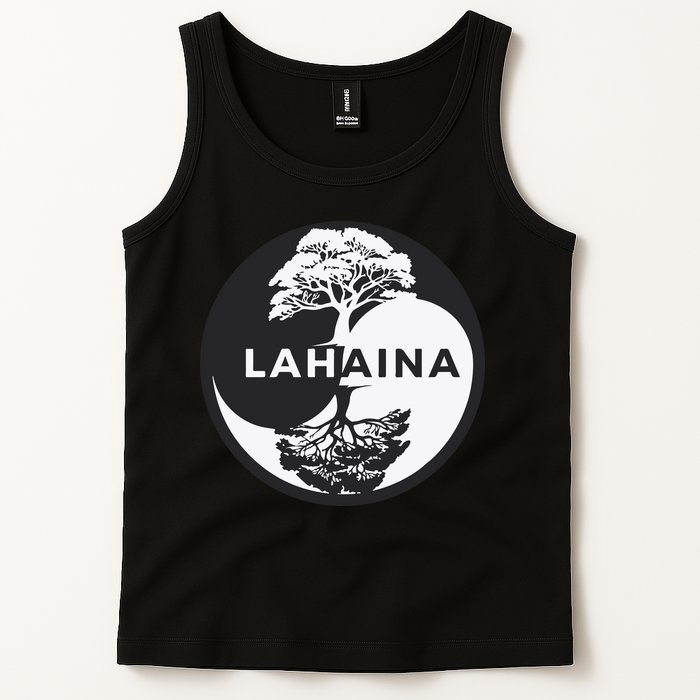 Lahaina Support Maui Strong Lahaina Banyan Tree In A Yin Yang Tank Top