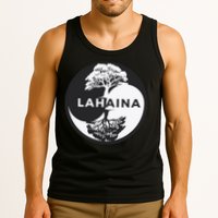 Lahaina Support Maui Strong Lahaina Banyan Tree In A Yin Yang Tank Top