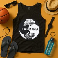 Lahaina Support Maui Strong Lahaina Banyan Tree In A Yin Yang Tank Top