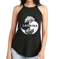 Lahaina Support Maui Strong Lahaina Banyan Tree In A Yin Yang Women's Perfect Tri Rocker Tank