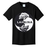 Lahaina Support Maui Strong Lahaina Banyan Tree In A Yin Yang Kids T-Shirt