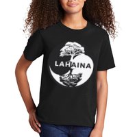 Lahaina Support Maui Strong Lahaina Banyan Tree In A Yin Yang Kids T-Shirt
