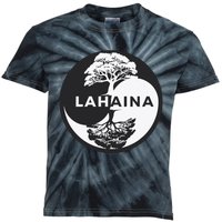 Lahaina Support Maui Strong Lahaina Banyan Tree In A Yin Yang Kids Tie-Dye T-Shirt